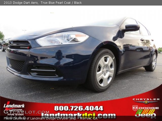 2013 Dodge Dart Aero in True Blue Pearl Coat