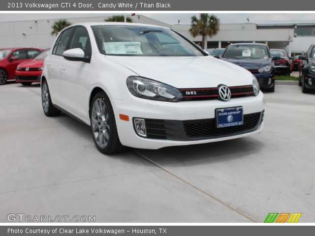 2013 Volkswagen GTI 4 Door in Candy White