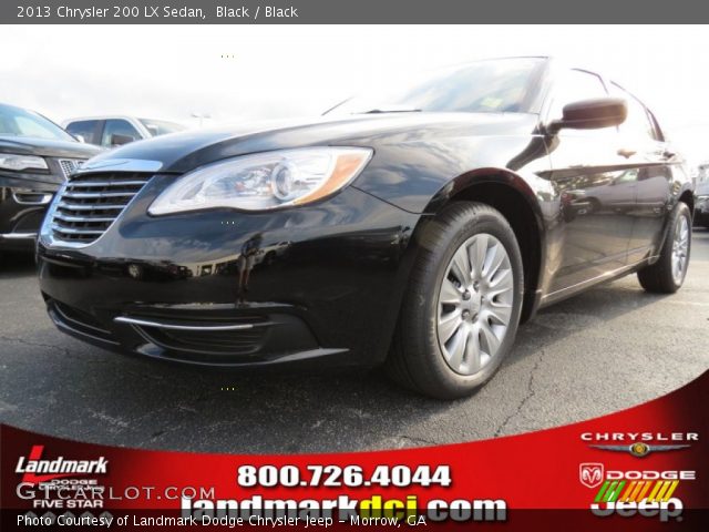 2013 Chrysler 200 LX Sedan in Black