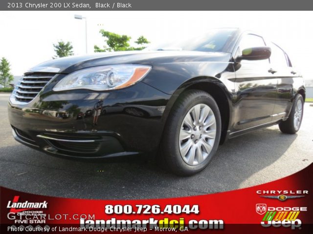 2013 Chrysler 200 LX Sedan in Black