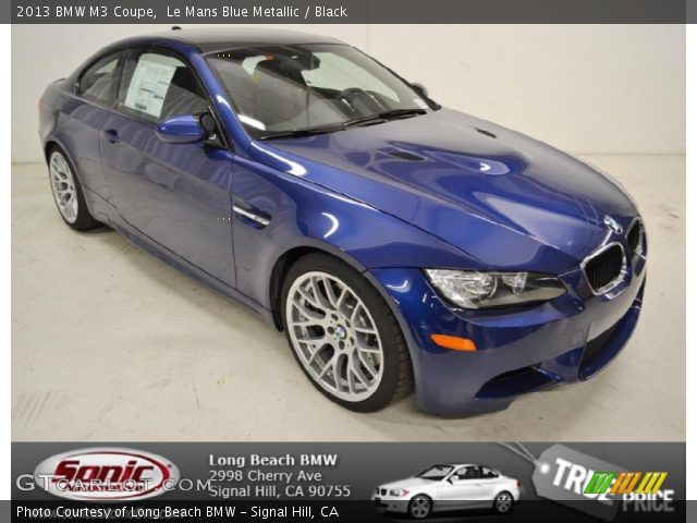 2013 BMW M3 Coupe in Le Mans Blue Metallic