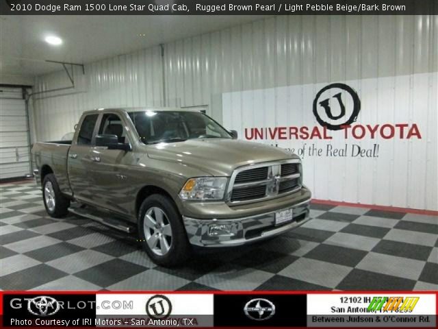 2010 Dodge Ram 1500 Lone Star Quad Cab in Rugged Brown Pearl