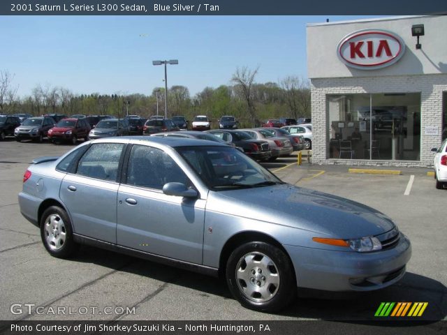 2001 Saturn L Series L300 Sedan in Blue Silver