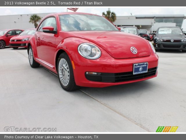 2013 Volkswagen Beetle 2.5L in Tornado Red
