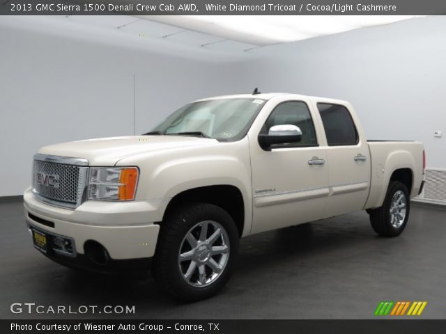 2013 Gmc denali white diamond #3