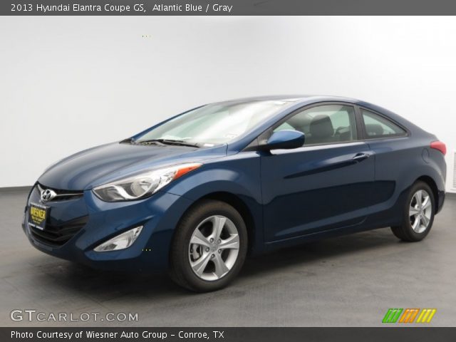 2013 Hyundai Elantra Coupe GS in Atlantic Blue
