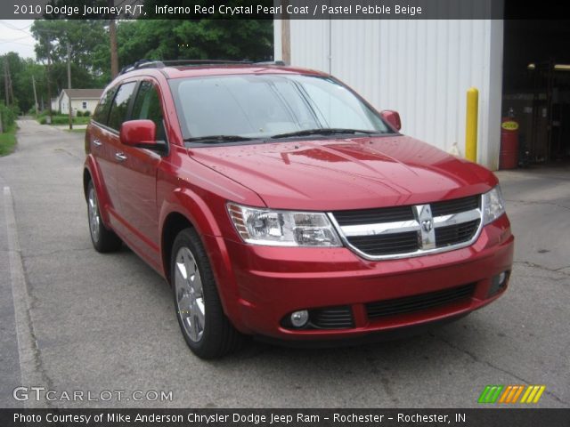 2010 Dodge Journey R/T in Inferno Red Crystal Pearl Coat