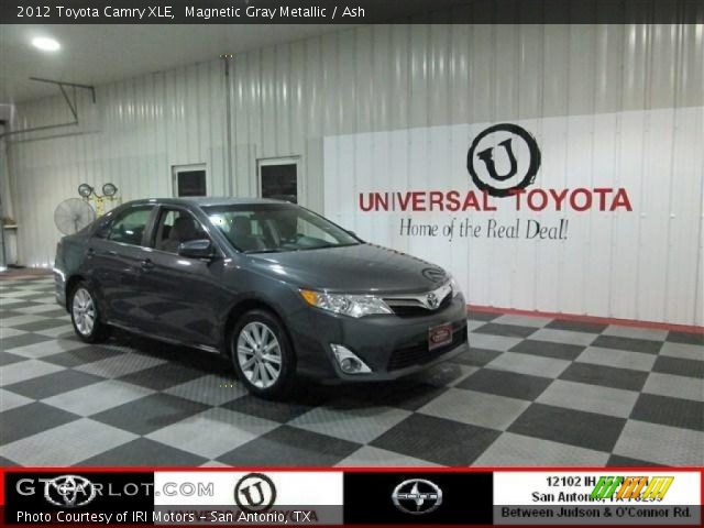 2012 Toyota Camry XLE in Magnetic Gray Metallic