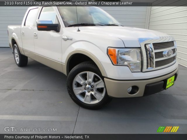 2010 Ford F150 King Ranch SuperCrew in Oxford White