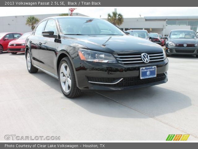 2013 Volkswagen Passat 2.5L SE in Black