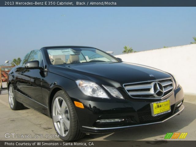 2013 Mercedes-Benz E 350 Cabriolet in Black