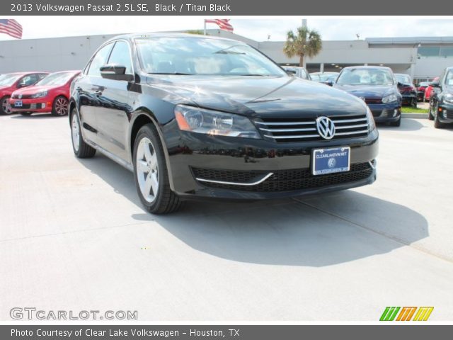 2013 Volkswagen Passat 2.5L SE in Black