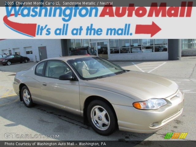 2005 Chevrolet Monte Carlo LS in Sandstone Metallic