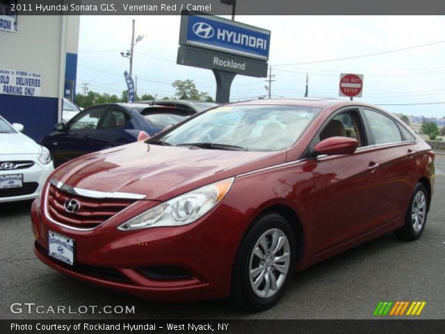 2011 Hyundai Sonata GLS in Venetian Red