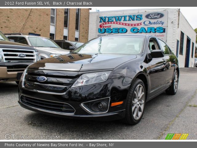 2012 Ford Fusion SEL V6 in Black