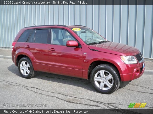 2006 Suzuki Grand Vitara Luxury in Shining Red Pearl