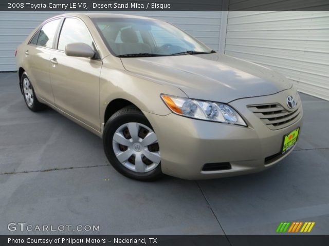 2008 Toyota Camry LE V6 in Desert Sand Mica