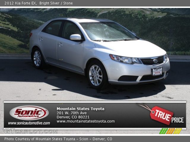 2012 Kia Forte EX in Bright Silver