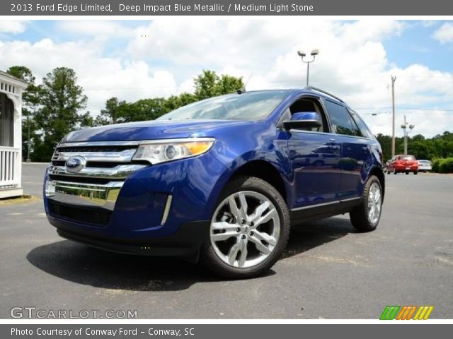 2013 Ford Edge Limited in Deep Impact Blue Metallic