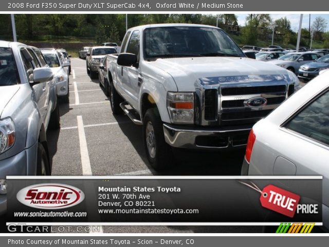 2008 Ford F350 Super Duty XLT SuperCab 4x4 in Oxford White