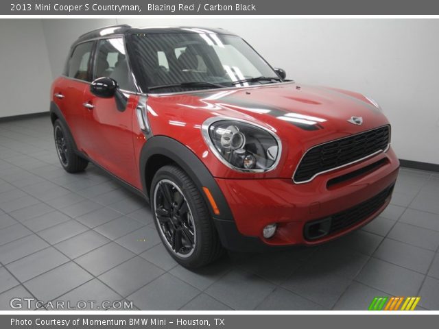 2013 Mini Cooper S Countryman in Blazing Red