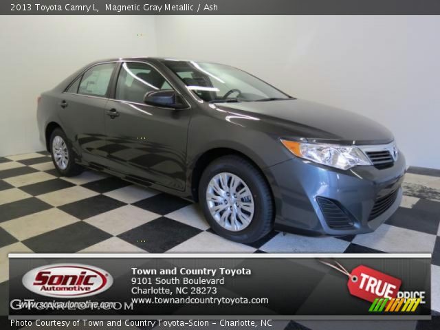 2013 Toyota Camry L in Magnetic Gray Metallic