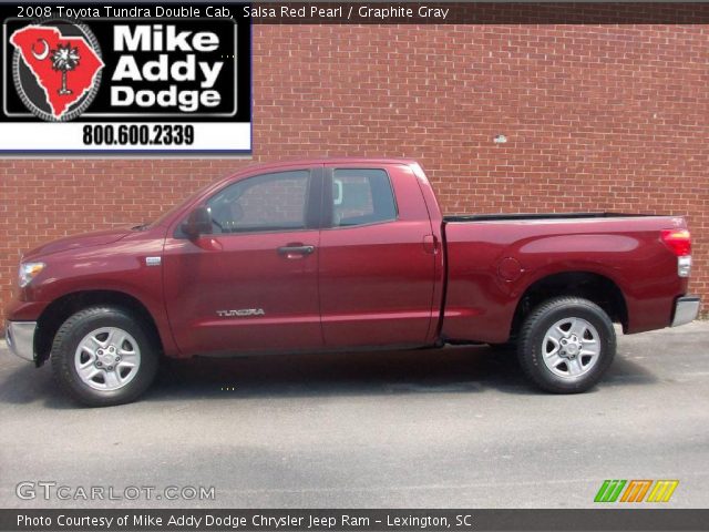 2008 Toyota Tundra Double Cab in Salsa Red Pearl
