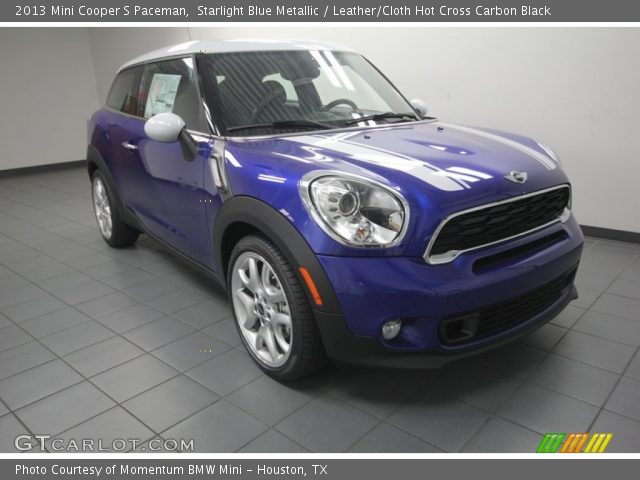 2013 Mini Cooper S Paceman in Starlight Blue Metallic