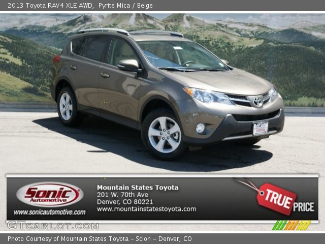 2013 Toyota RAV4 XLE AWD in Pyrite Mica