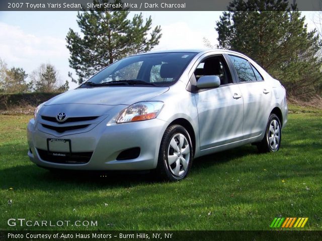 2007 Toyota Yaris Sedan in Silver Streak Mica