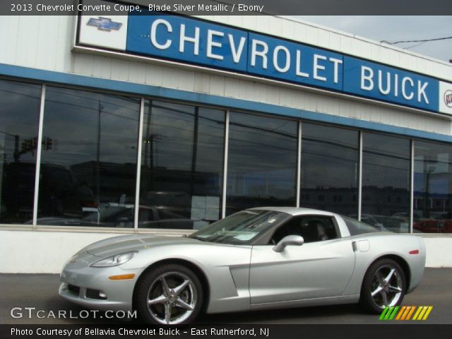 2013 Chevrolet Corvette Coupe in Blade Silver Metallic