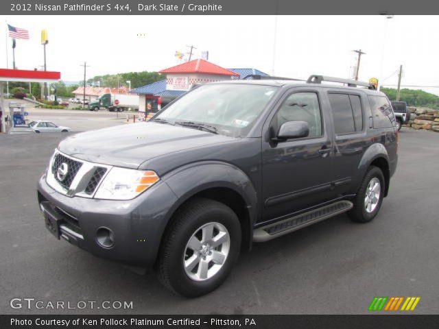 2012 Nissan Pathfinder S 4x4 in Dark Slate