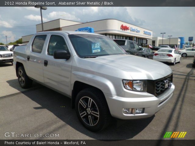 2012 Honda Ridgeline Sport in Alabaster Silver Metallic