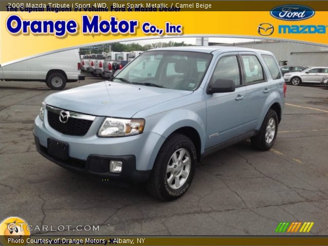 2008 Mazda Tribute i Sport 4WD in Blue Spark Metallic