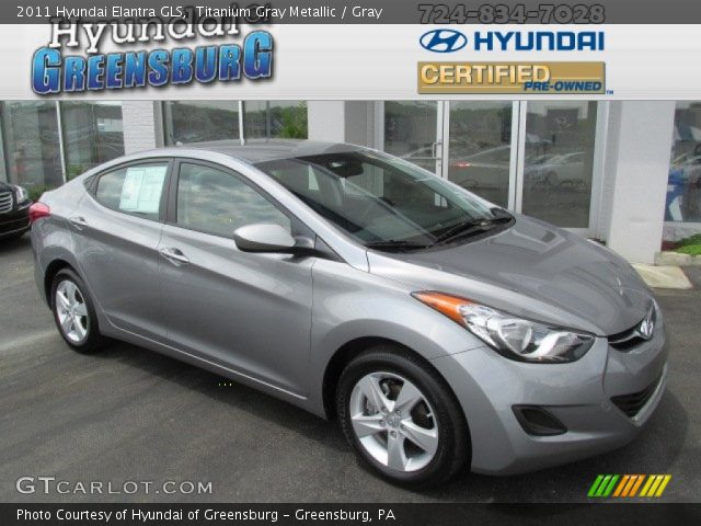 2011 Hyundai Elantra GLS in Titanium Gray Metallic