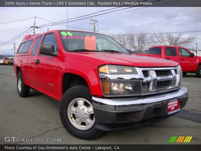 2006 Isuzu i-Series Truck i-280 S Extended Cab in Radiant Red