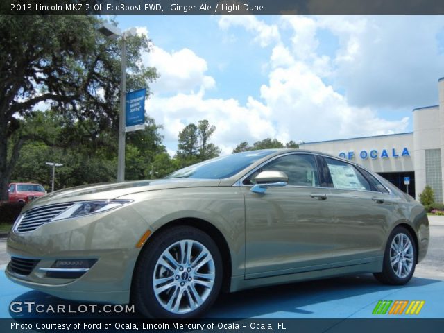 2013 Lincoln MKZ 2.0L EcoBoost FWD in Ginger Ale