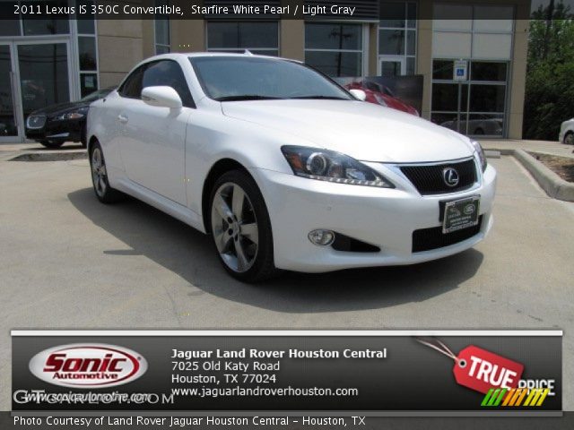 2011 Lexus IS 350C Convertible in Starfire White Pearl