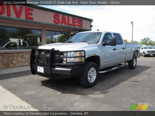 2010 Chevrolet Silverado 2500HD LT Crew Cab 4x4 in Sheer Silver Metallic