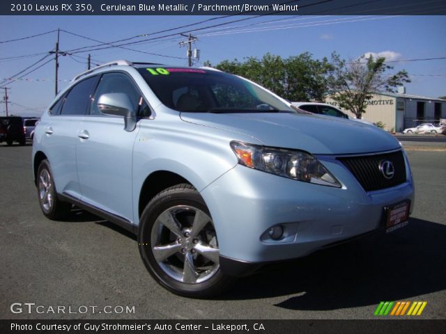 2010 Lexus RX 350 in Cerulean Blue Metallic