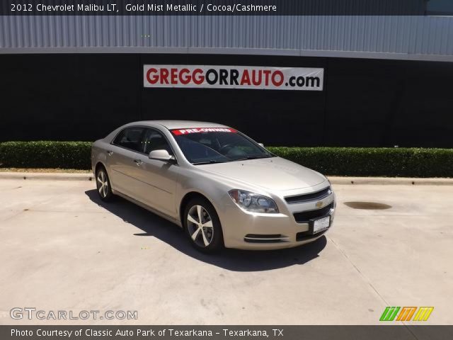 2012 Chevrolet Malibu LT in Gold Mist Metallic