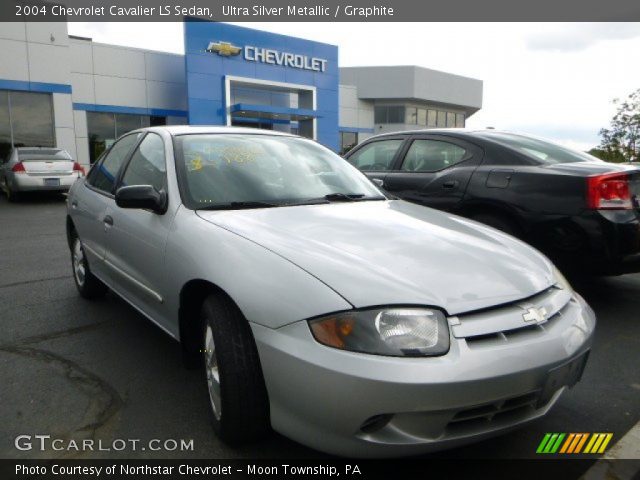 2004 Chevrolet Cavalier LS Sedan in Ultra Silver Metallic