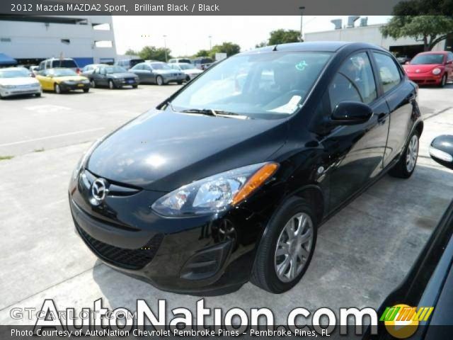 2012 Mazda MAZDA2 Sport in Brilliant Black