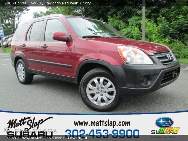 2006 Honda CR-V EX in Redondo Red Pearl