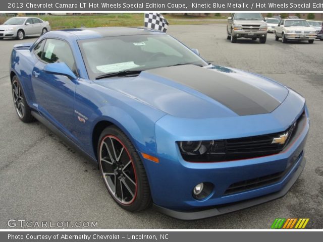 2013 Chevrolet Camaro LT Hot Wheels Special Edition Coupe in Kinetic Blue Metallic