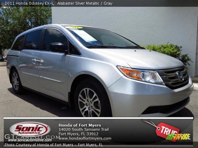 2011 Honda Odyssey EX-L in Alabaster Silver Metallic