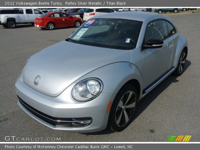 2012 Volkswagen Beetle Turbo in Reflex Silver Metallic