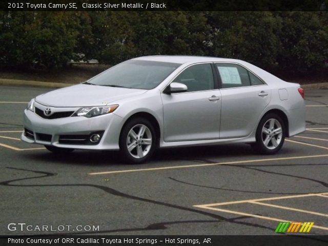 2012 Toyota Camry SE in Classic Silver Metallic