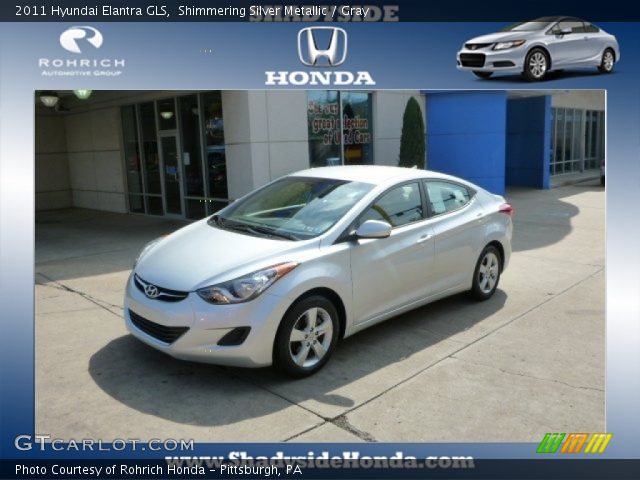 2011 Hyundai Elantra GLS in Shimmering Silver Metallic