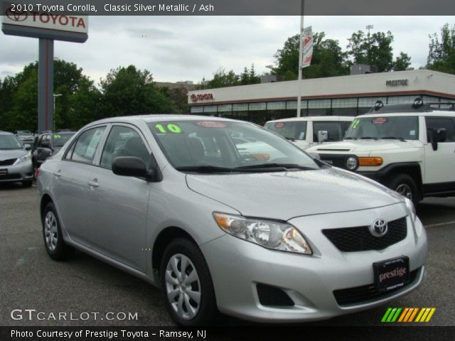2010 Toyota Corolla  in Classic Silver Metallic